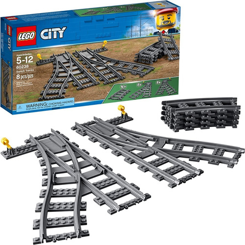 Lego City 60238 Cambios De Vías De Tren