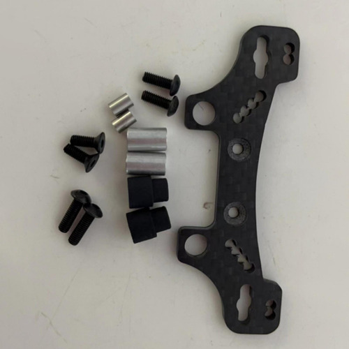 Rc Carbon Damper Stay Upgrade Compatible Con Tamiya Tt02 Rc