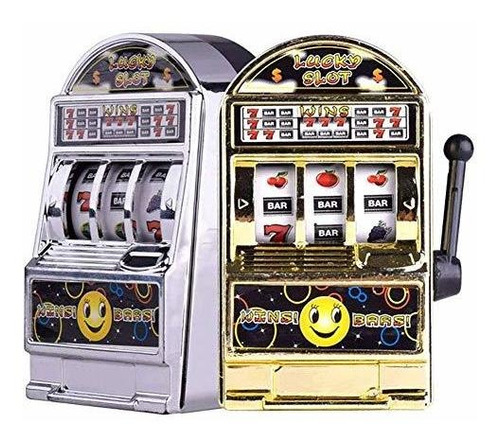 Máquina Mini Slot Divertida, 2 Unidades