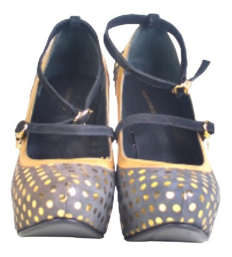 Imagen 4 de 5 de Zapatos De Gamuza De Mujer - Lisa Con Pulsera - Ferraro