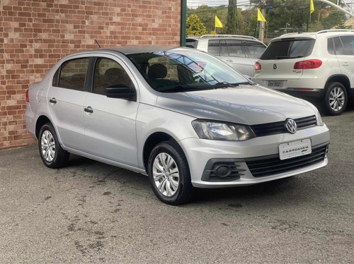 Imagem 1 de 10 de Volkswagen Voyage 2017 1.6 Msi Trendline Total Flex 4p