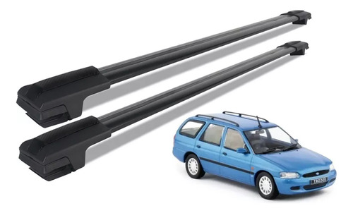 Rack De Teto Travessa Ford Escort Wagon 1997 A 2000 Preto