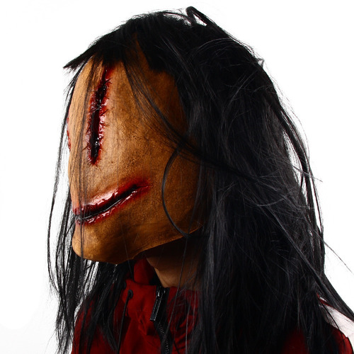 Scary Funny Grimace Faceless Ghost Headgear