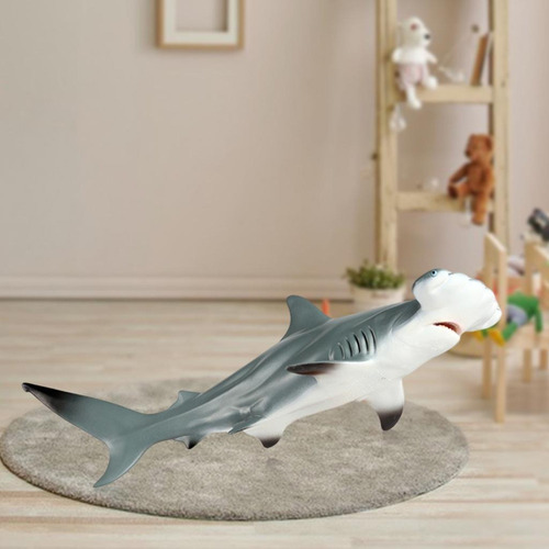 ! Figura De Acción De Modelo De Estatuilla Tiburon Martillo