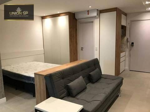Studio Com 1 Dormitório À Venda, 34 M² Por R$ 450.000,00 - Campo Belo - São Paulo/sp - St1121