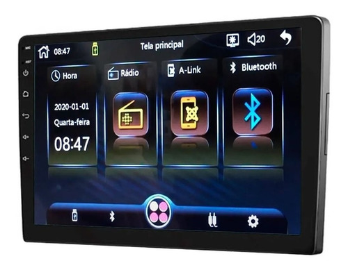 Central Multimídia 9 Polegadas Fiat Strada 2020 A 2021