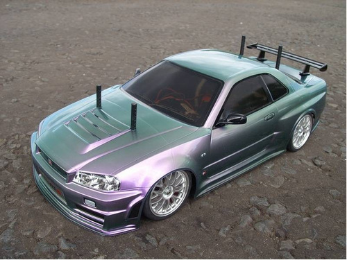Iridescent Purple/green By Tamiya # Ps46 Pint Policarbonato