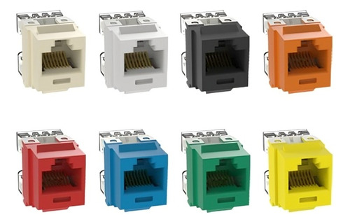 Jack Coupler Cat-6 Panduit Variedad De Colores Buen Precio