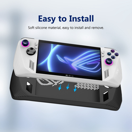 Para La Consola De Juegos Portátil Ally Silicone Pr Con Todo