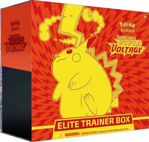 Vivid Voltage Elite Trainer Box Pokémon Tcg Cartas Originale