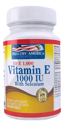 Vitamina E 1000 Iu Selenio X100
