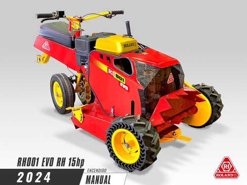 Minitractor Corta Cesped Roland H001 Evo Motor Rh Eléctrico