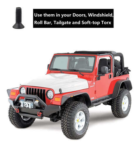 Tornillos Torx Para Jeep Wrangler Cj Yj Lj Tj 1976-2006, Rep