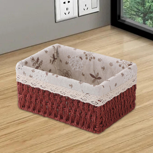 Cesta De Almacenamiento De Escritorio, , Caja De M
