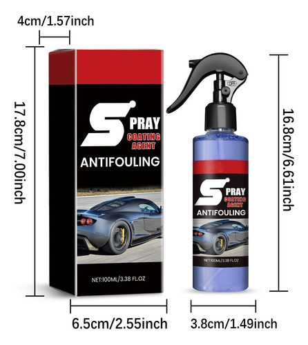 Spray De Pintura Rápida Para Automóviles J High Protection D