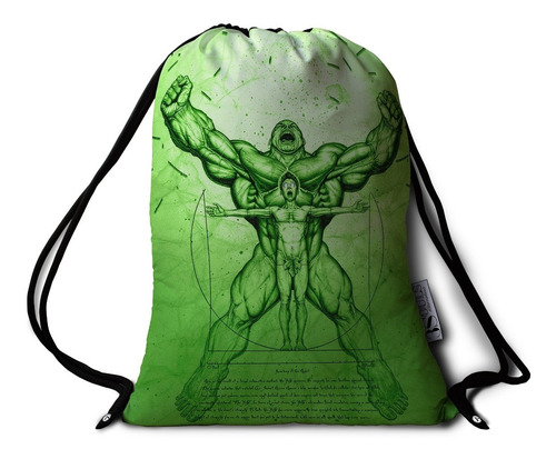 Tula Deportiva Impermeable Hulk Vitruvio