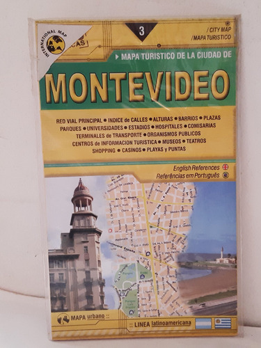 Montevideo Mapa Turístico 