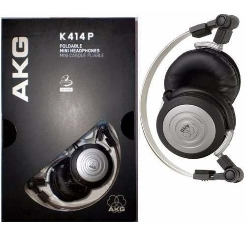 Fone Profissional Retorno Akg K414p C/ Bag - Original