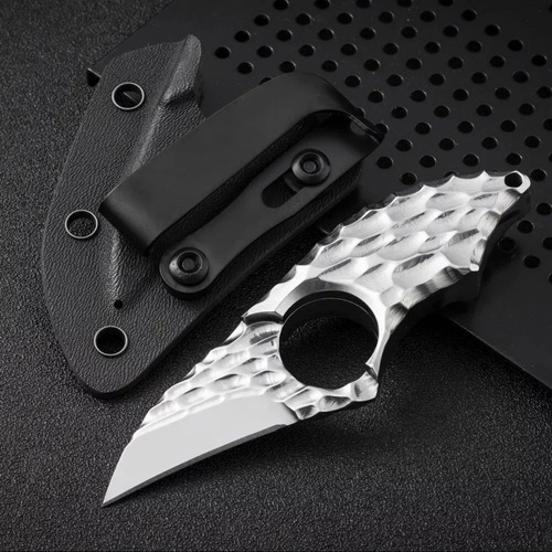 Faca Garra Edc Fulltang 4.5mm Aço Vg10 Com Bainha Em Kydex