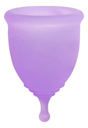 Copa Menstrual Con Estuche Esterilizador Reutilizable Hipoal Lila L