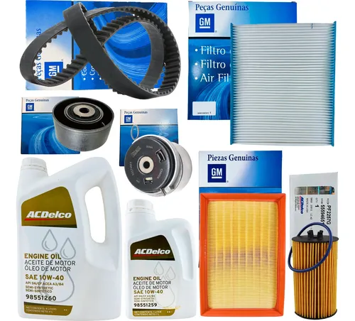 Kit Distribucion Filtros Original + Aceite Tracker 1.8 2014