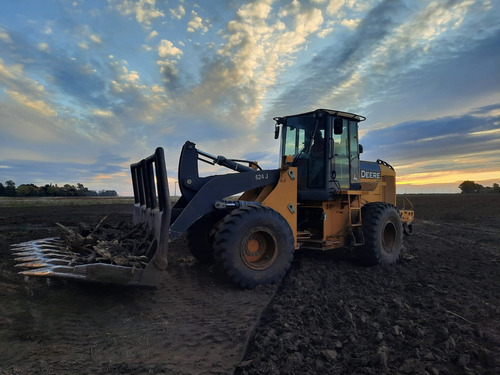 Pala Cargadora John Deere 624j Balde De 3 Mts