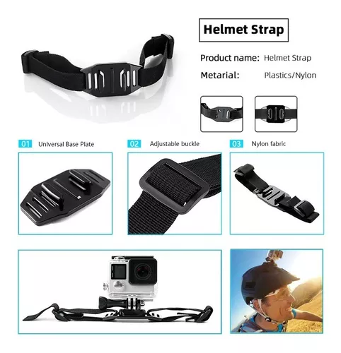 Kit De 50 Accesorios Gopro Hero 2 3 4 5 6 7 8 9 10