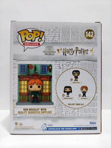 Funko Harry Potter 142 Ron Weasley With Quality Quidditch (Usado)