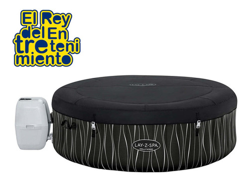 Imagen 2 de 9 de Jacuzzi Spa Bestway Inflable 908l Hidromasaje Luz Led El Rey