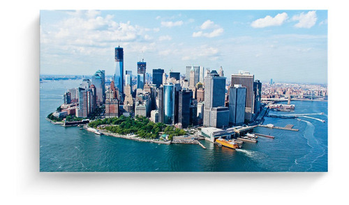 Canvas Manhattan New York Cuadros Para Salas Panoramico Hd