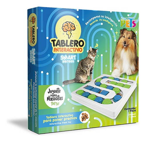 Fancy Pets Juguete Tablero Interactivo P/premios Destreza 