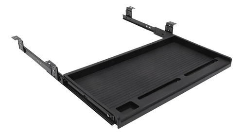 Elegante Cajón Con Bandeja Para Teclado Para Una Negro