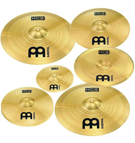 Meinl Hcs-scs Set Platillos Hi-hats Splash China Crash Ride