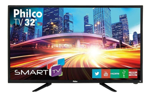 Smart TV Philco PH32B51DSGWA LED Android TV HD 32" 110V/220V
