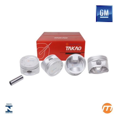 Pistão Anel 1,00 Gm Kadett 2.0 8v 2008 2009 2010 2011 2012