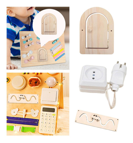 3x Busy Board, Acessórios Diy, Material, Atividade De
