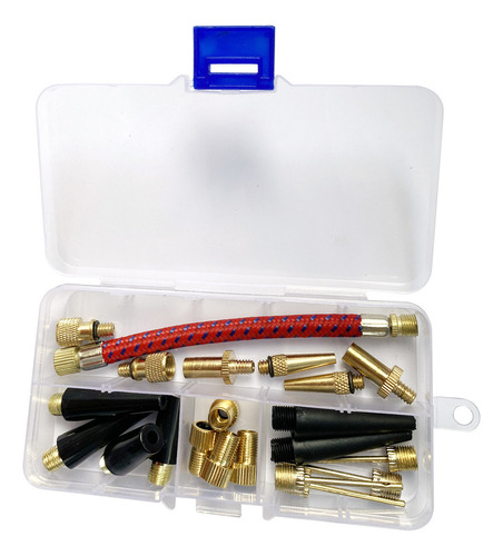 Kit Adaptador De Aguja Para Válvula De Neumático Y Bomba De