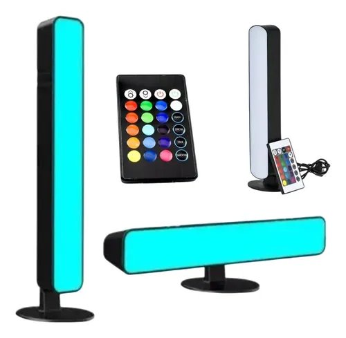 Lámpara Luz Led Rgb + Control Horizontal Vertical Multicolor