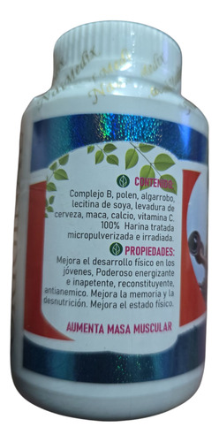 H9h Hormona De Crecimiento 100 Cápsulas Natural Sin Sabor