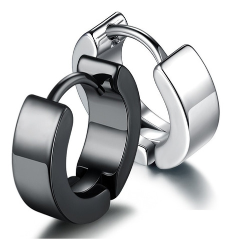 Imagem 4 de 9 de Brinco Argola Masculino Aço Inox Qualidade E Excelente Preço