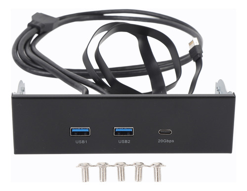 Panel De Extensión De Unidad Óptica, Hub Frontal Usb Gen2x2