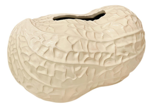 Caja De Pañuelos De Cerámica Con Forma De Maní, Papel Para D