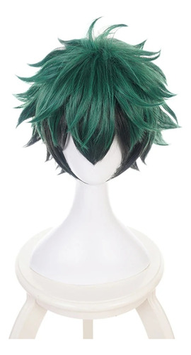 Peluca De Anime My No Hero Academia Midoriya Izuku Para Cosp