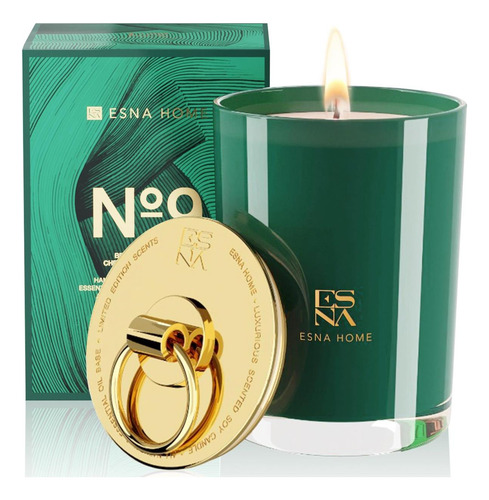 Velas Perfumadas De Lujo De Esna Home | Aromaterapia De Soja