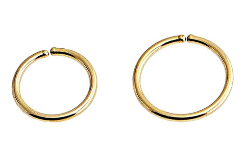 5 6mm Set Of 2 Mismatched Single Earrings 14k Gold Filled Ro