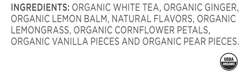 Tea Forte Té Blanco Vainilla Y Pera, 2.46 Oz, 35-50 Tazas