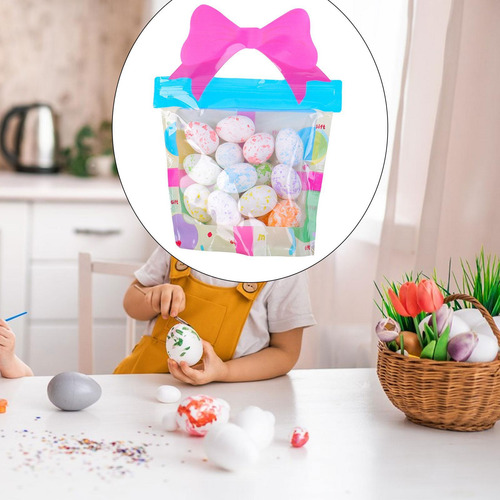 Huevos De Pascua Decorativos Para Fiesta De Motos Coloridos