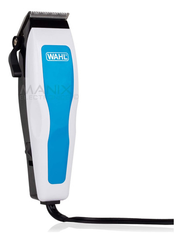 Recortadora Wahl Complete Haircutting 17PC Kit 79420-200 blanca y azul