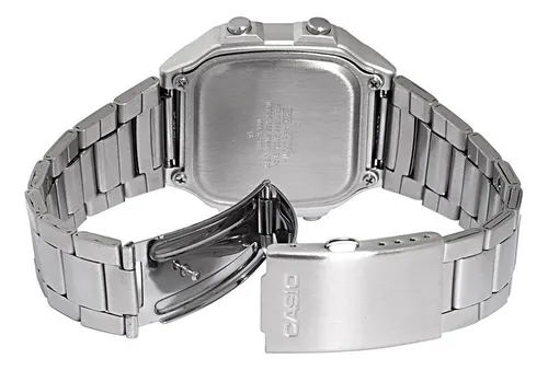 Reloj Pulsera Digital Casio Ae-1200whd Con Correa De Acero