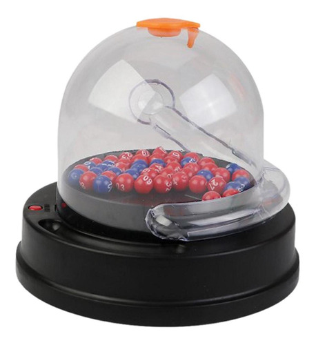 Electric Shake Lucky Ball Machine Mini Juegos De Bingo De